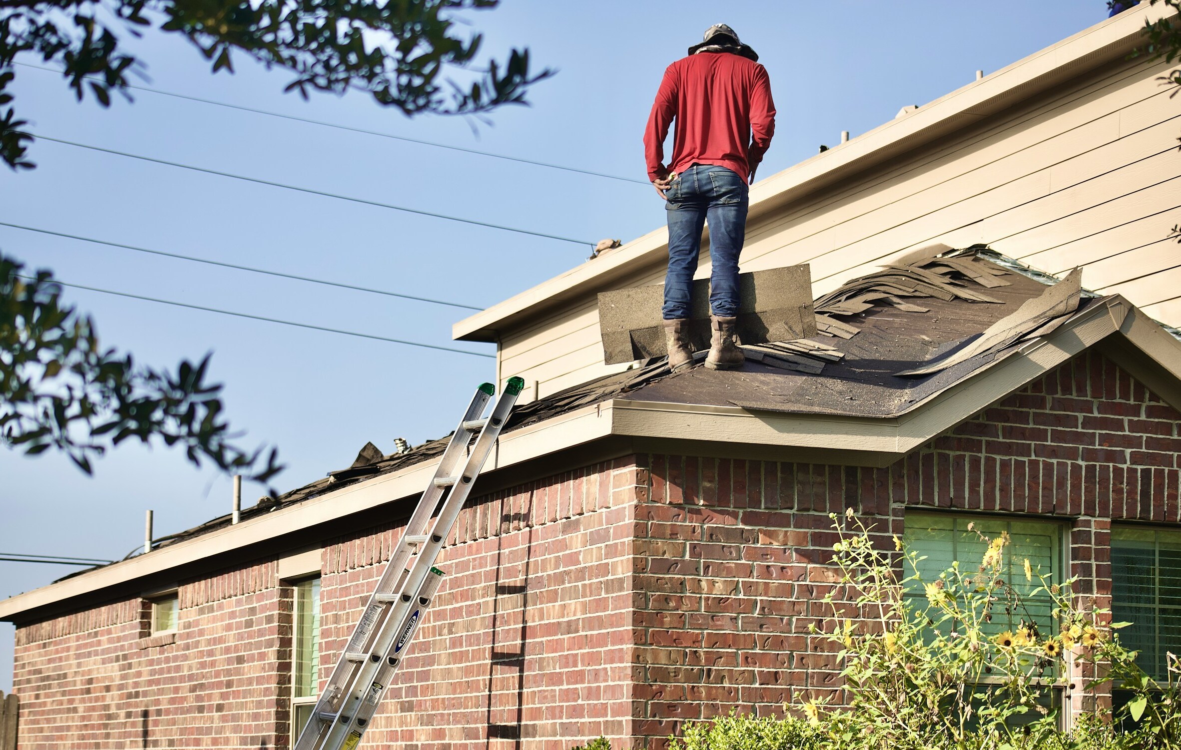 travaux sur toiture